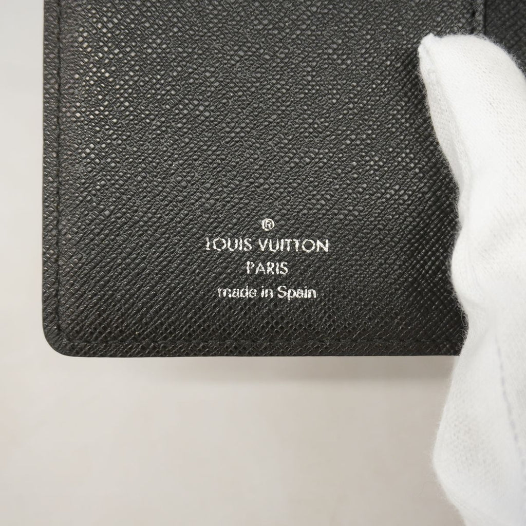 Louis Vuitton Agenda Cover Damier Graphite Poche Black Gray — view 4