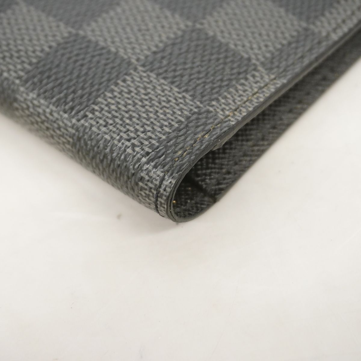Louis Vuitton Agenda Cover Damier Graphite Poche Black Gray — view 6