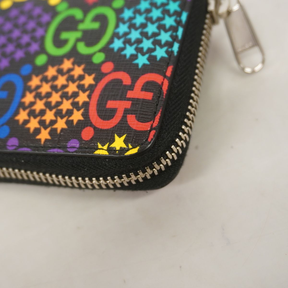 Gucci Coin Purse GG Psychedelic Multicolor Silver — view 6