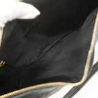 Chanel Shoulder Bag Quilted Caviar Leather Black Gold — view 4