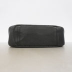 Chanel Shoulder Bag Quilted Caviar Leather Black Gold — view 3
