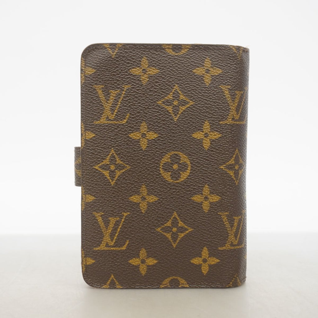 Louis Vuitton Wallet Monogram Porte Papier Zip Brown — view 8