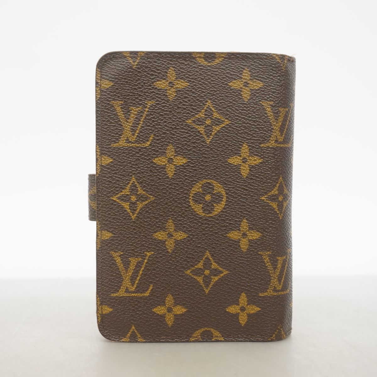 Louis Vuitton Wallet Monogram Porte Papier Zip Brown — view 8