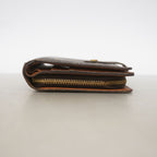 Louis Vuitton Wallet Monogram Porte Papier Zip Brown — view 2