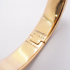 Hermes Bangle Clic Anneau Gold Plated Greige Bracelet — view 5