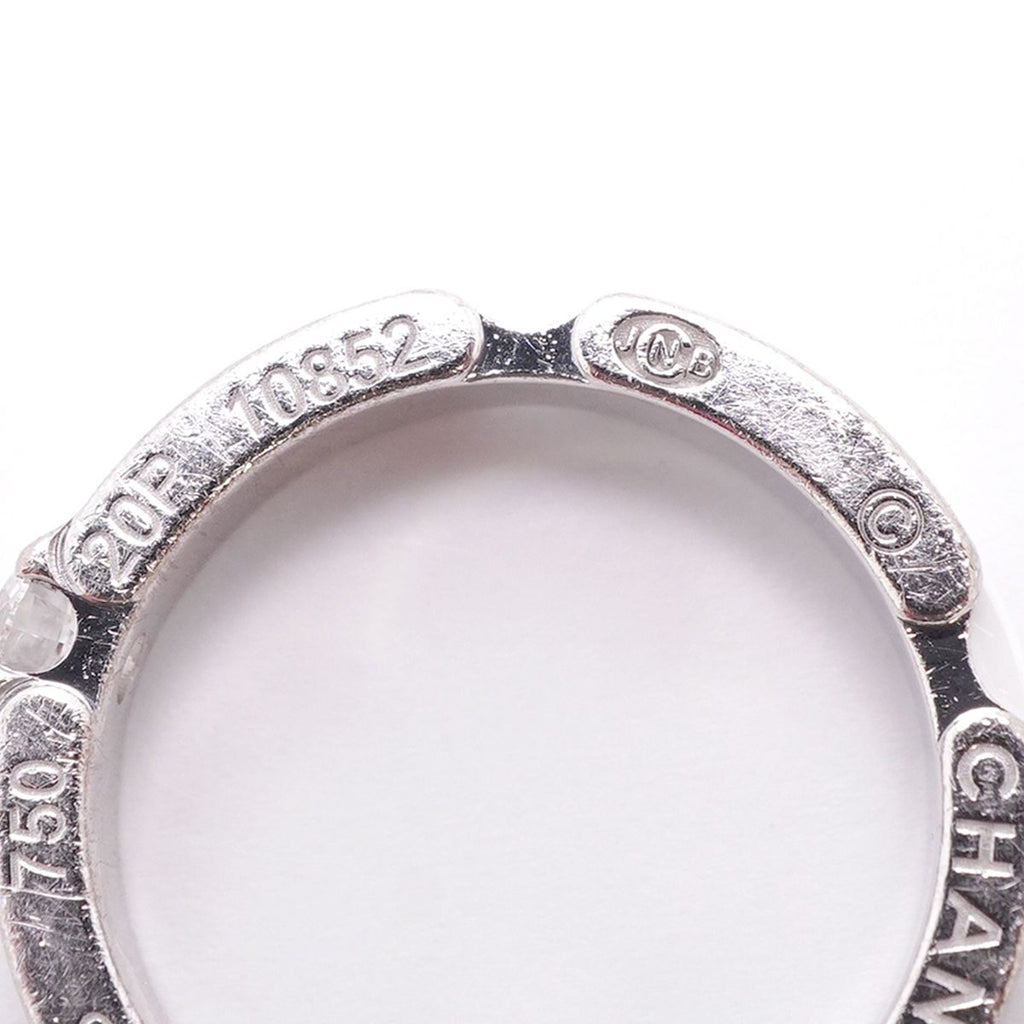 Chanel Ring Ultra Collection White Gold Ceramic Diamond — view 5