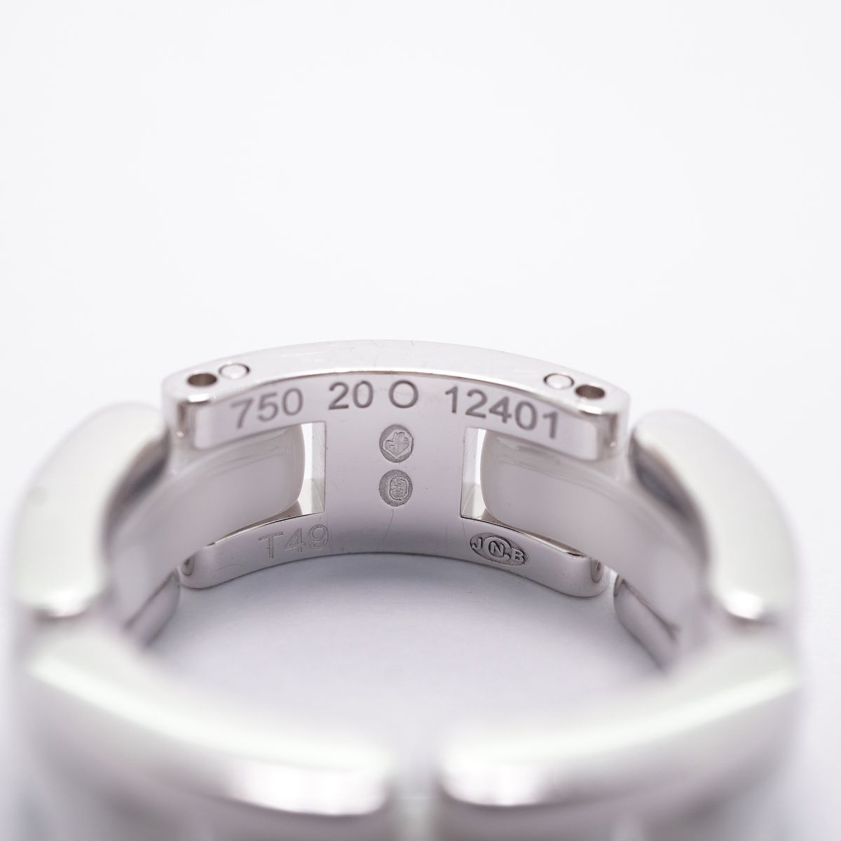 Chanel Ring Ultra Collection 18K White Gold Ceramic — view 5