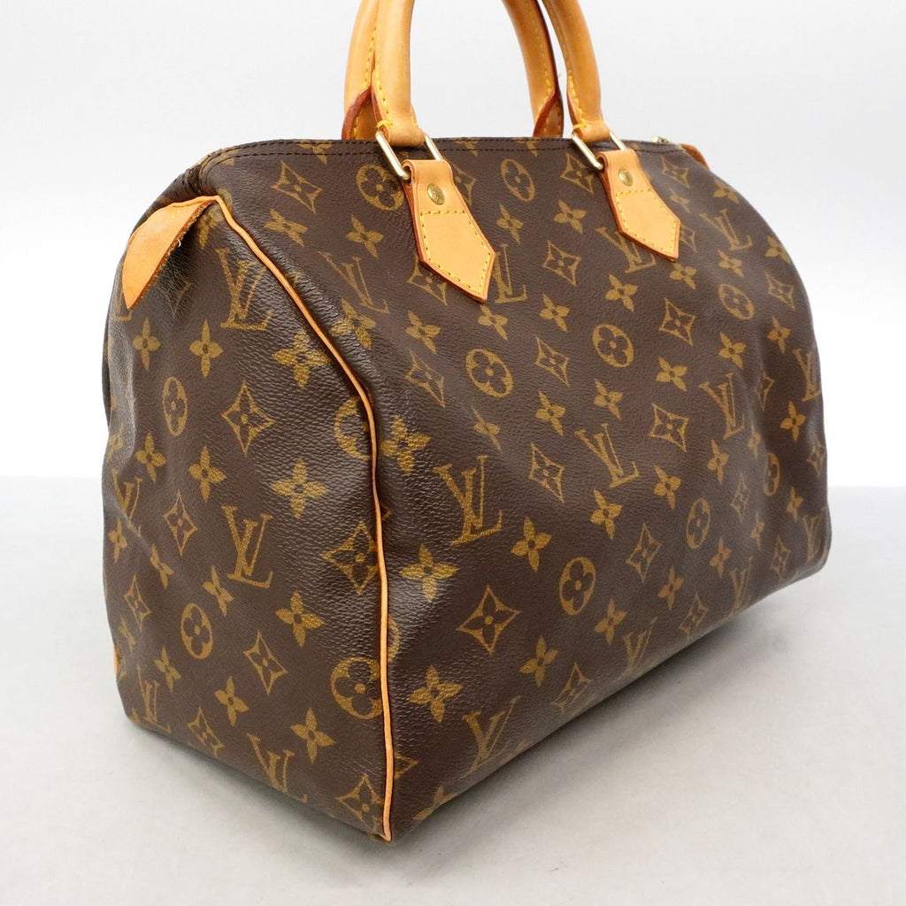 Louis Vuitton Handbag Monogram Speedy 30 Brown — view 2
