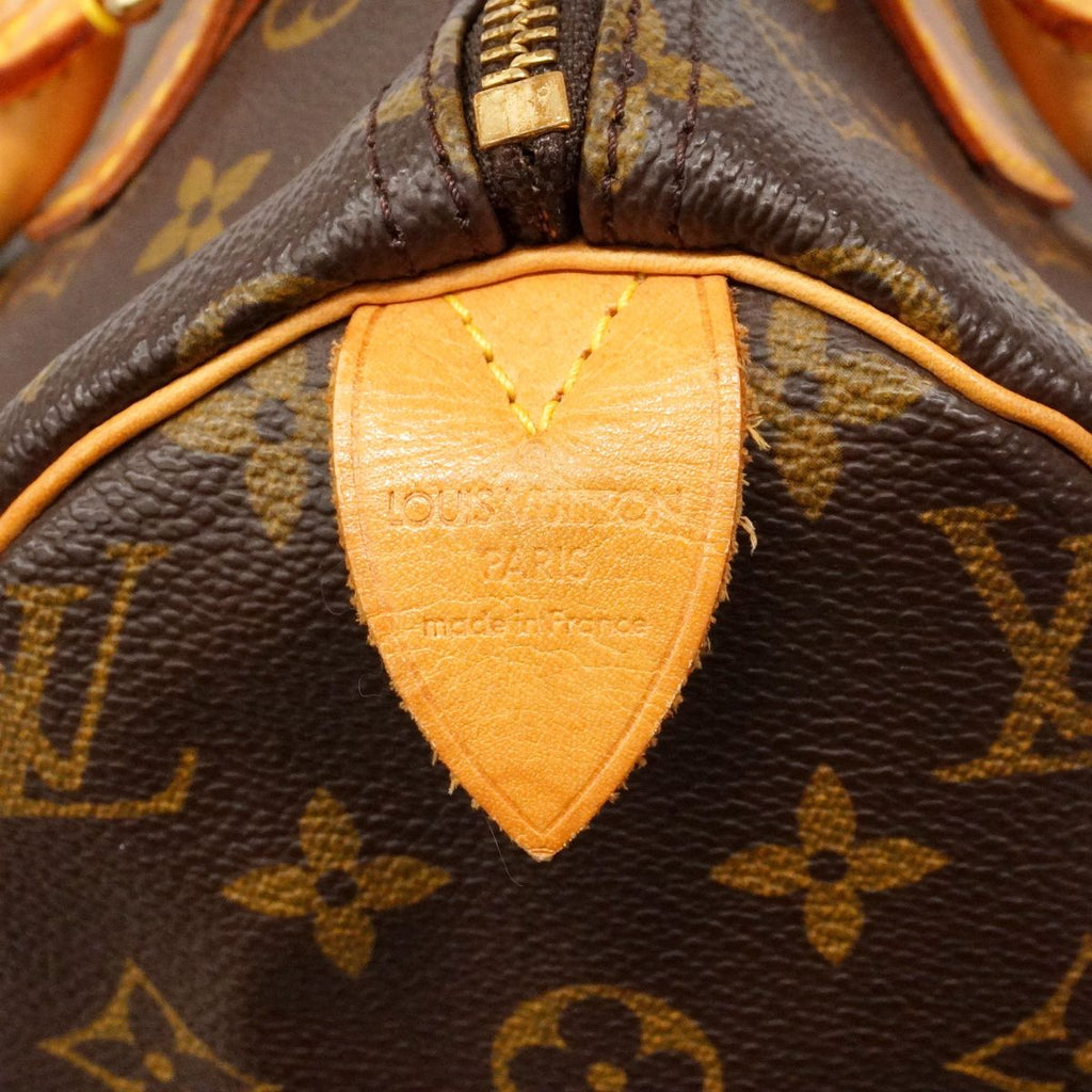 Louis Vuitton Handbag Monogram Speedy 30 Brown — view 5