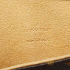 Louis Vuitton Shoulder Bag Monogram Pochette Twin PM Brown — view 5