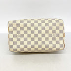 Louis Vuitton Handbag Damier Azur Speedy Bandouliere 25 White 2-Way Bag — view 3