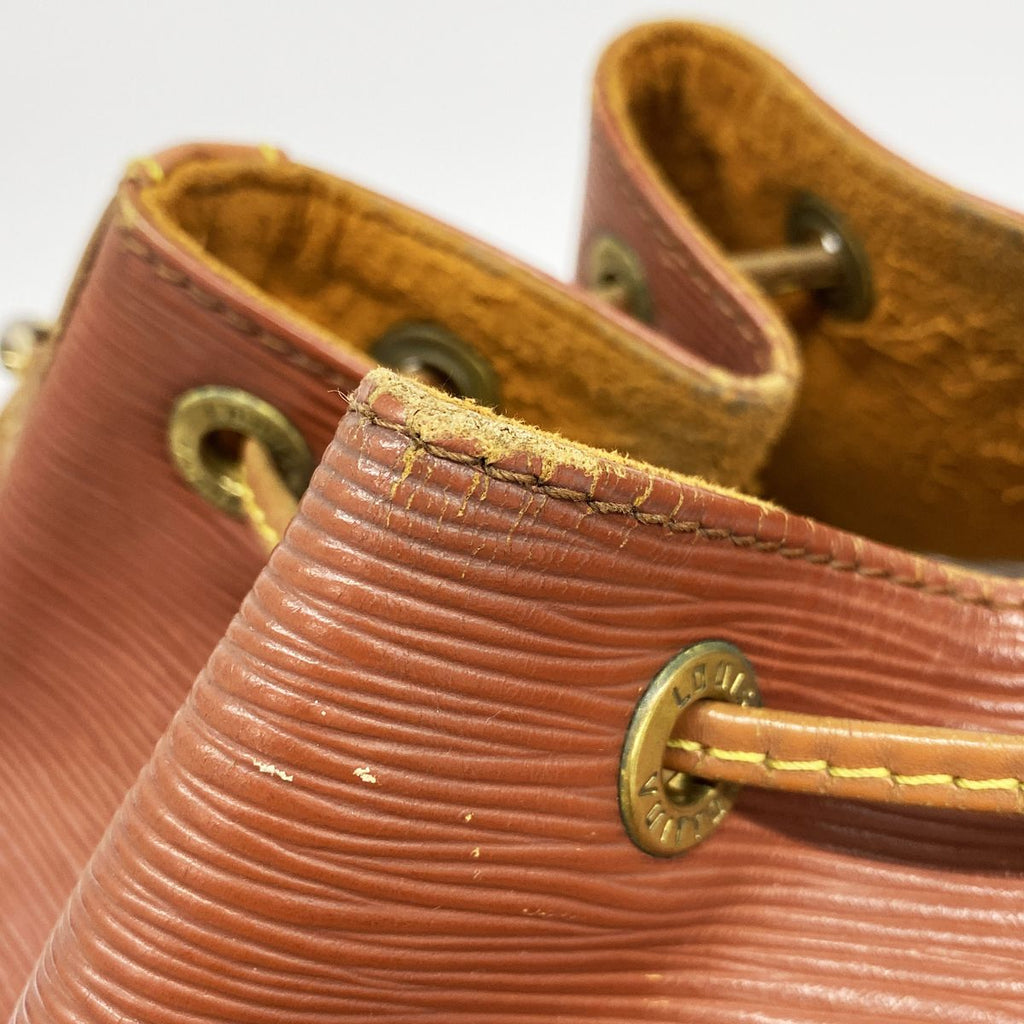 Louis Vuitton Shoulder Bag Epi Noe Cipango Gold Kenya Brown — view 7