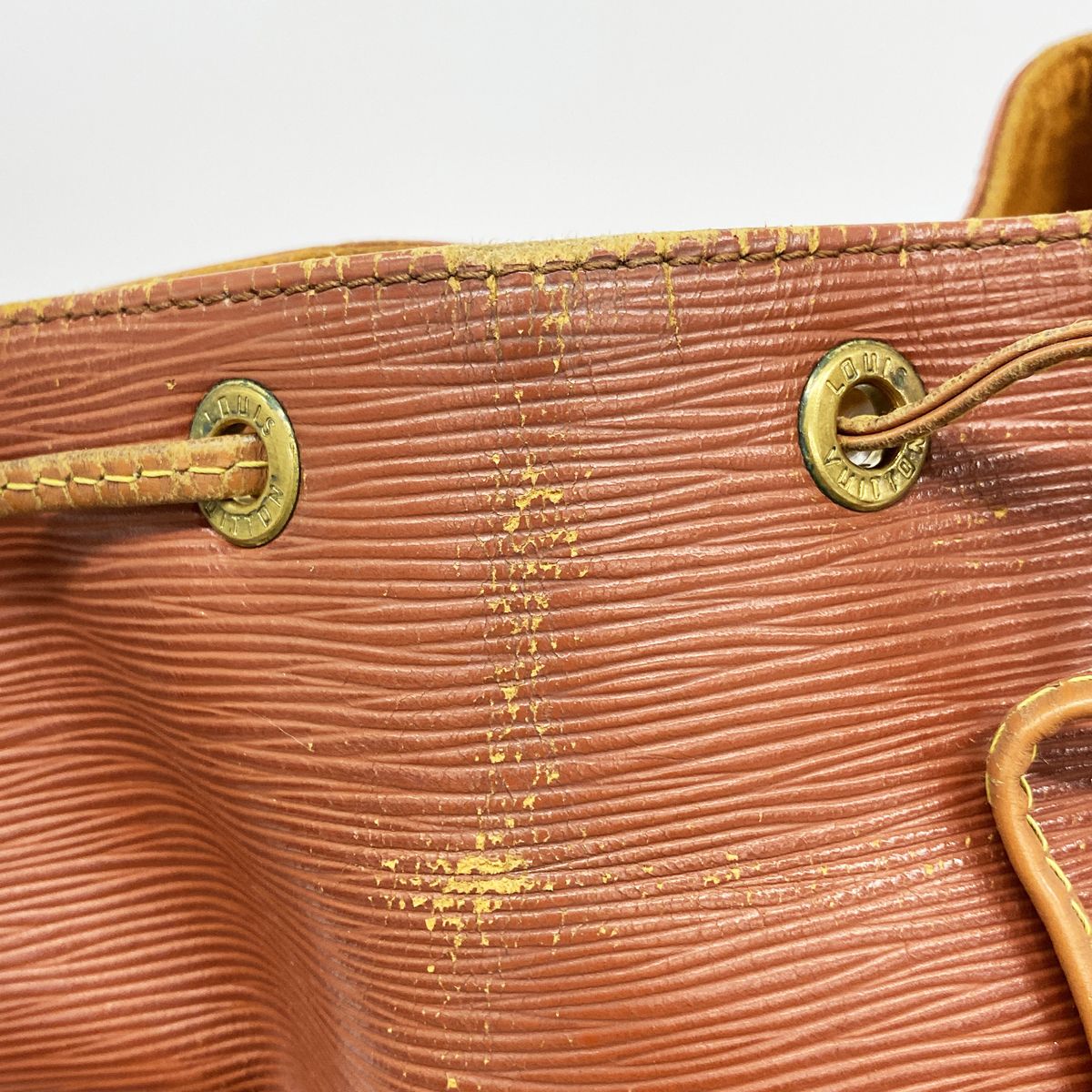 Louis Vuitton Shoulder Bag Epi Noe Cipango Gold Kenya Brown — view 8