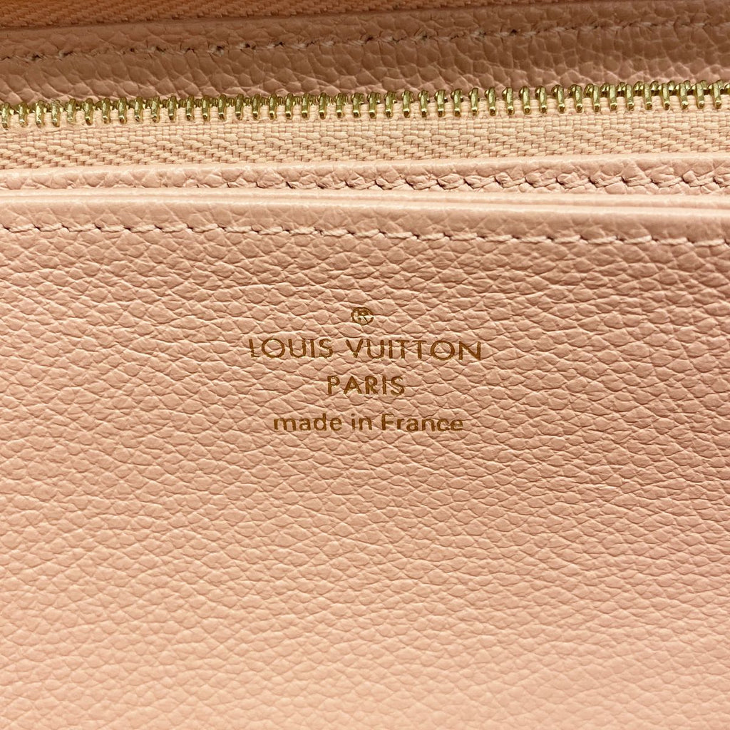 Louis Vuitton Wallet Monogram Empreinte Bicolor Zippy Rose Trianon — view 4