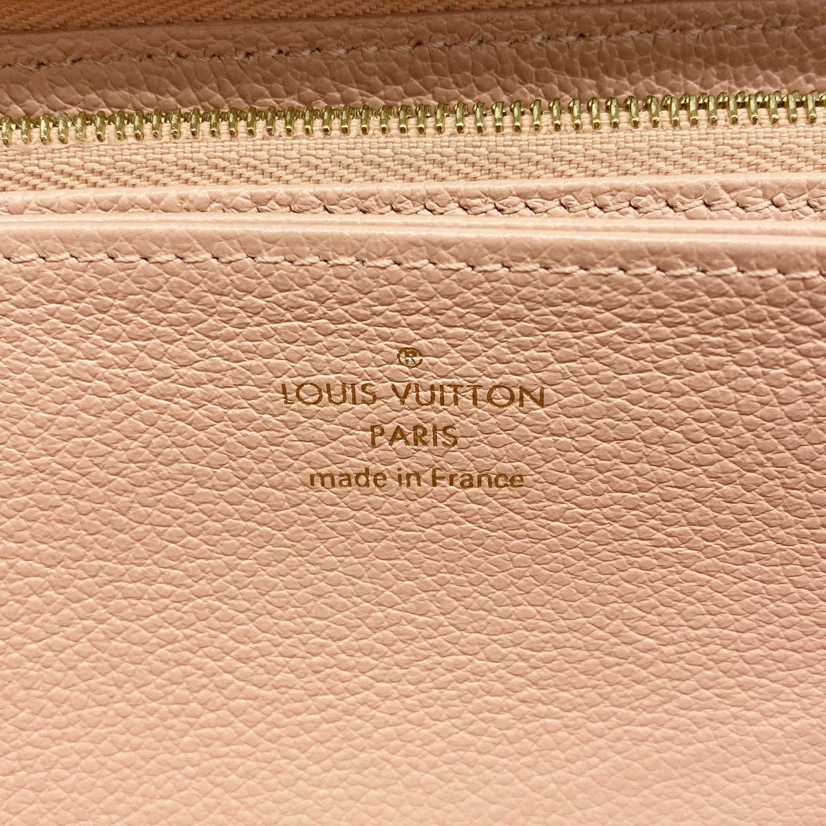 Louis Vuitton Wallet Monogram Empreinte Bicolor Zippy Rose Trianon — view 4
