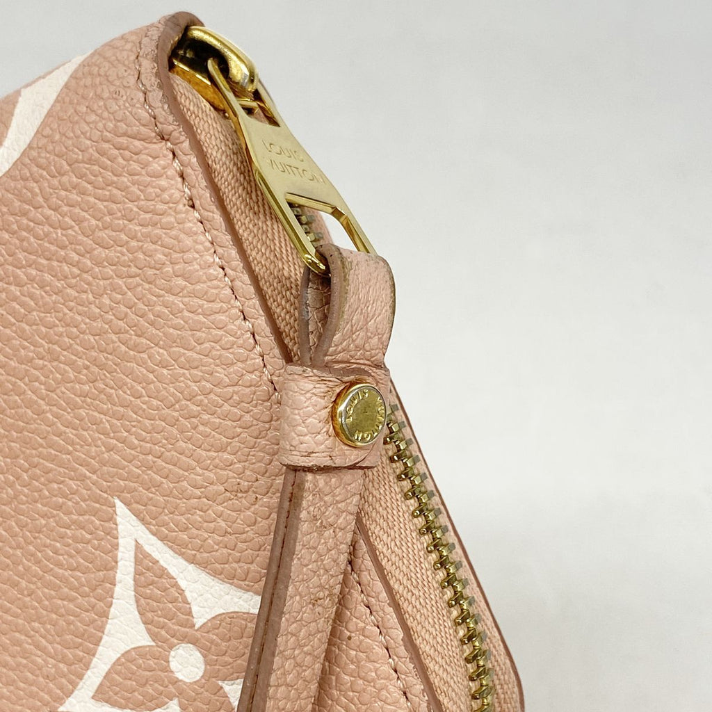 Louis Vuitton Wallet Monogram Empreinte Bicolor Zippy Rose Trianon — view 7