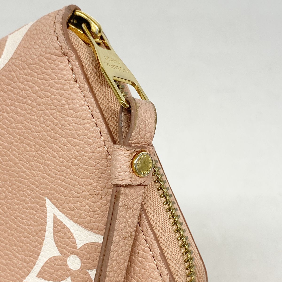 Louis Vuitton Wallet Monogram Empreinte Bicolor Zippy Rose Trianon — view 7