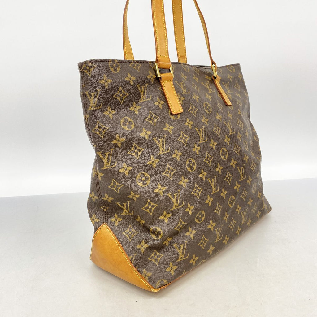 Louis Vuitton Tote Bag Monogram Cabas Mezzo Brown — view 2