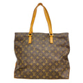 Louis Vuitton Tote Bag Monogram Cabas Mezzo Brown