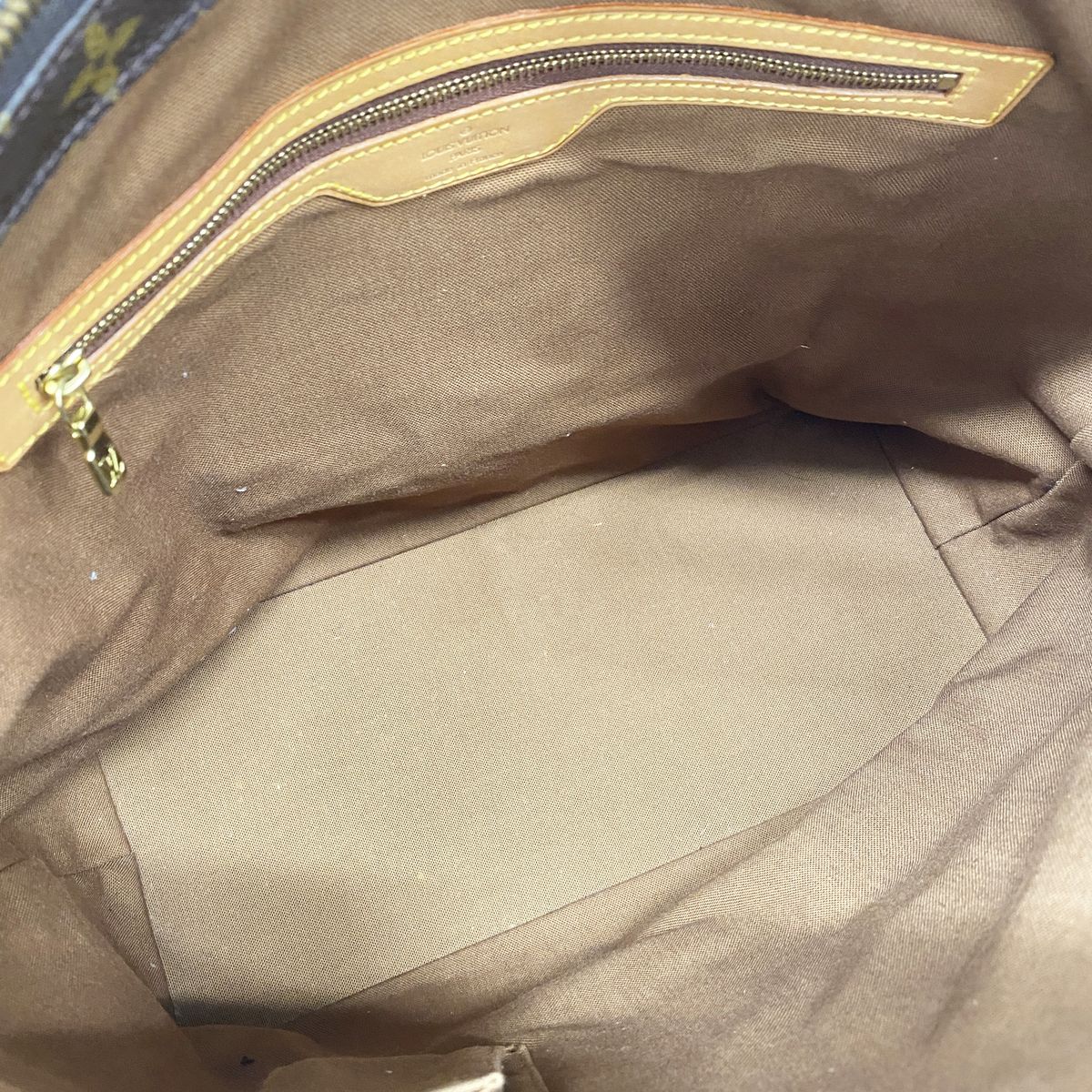 Louis Vuitton Tote Bag Monogram Cabas Mezzo Brown — view 4
