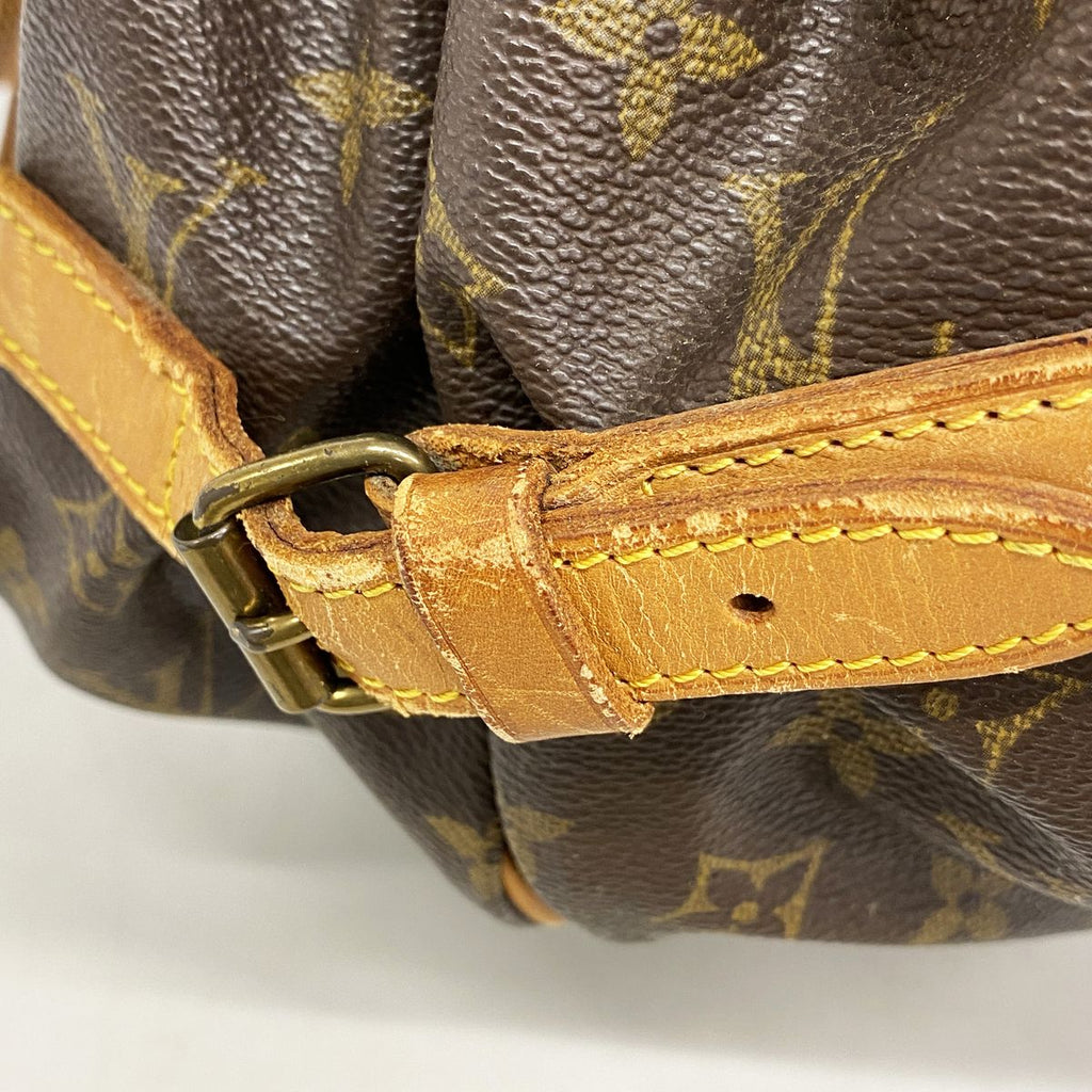 Louis Vuitton Shoulder Bag Monogram Saumur 35 Brown — view 7