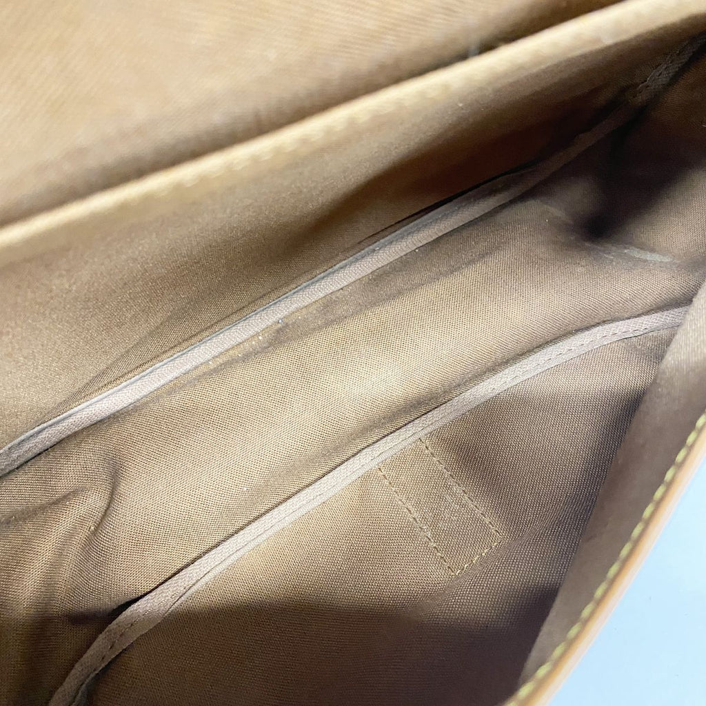 Louis Vuitton Shoulder Bag Monogram Saumur 35 Brown — view 4