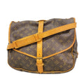 Louis Vuitton Shoulder Bag Monogram Saumur 35 Brown