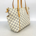 Louis Vuitton Tote Bag Damier Azur Totally PM White — view 2