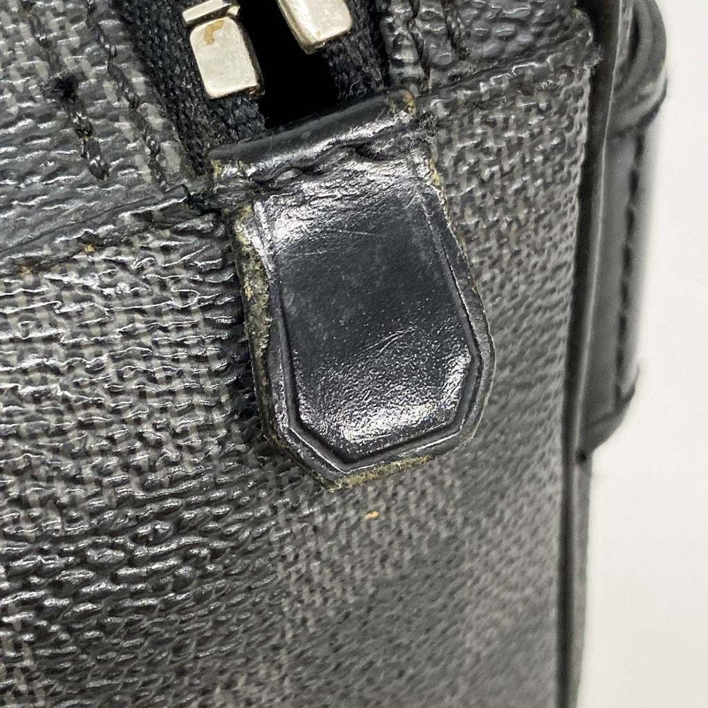 Louis Vuitton Pouch Damier Graphite Toilette Black Gray — view 7