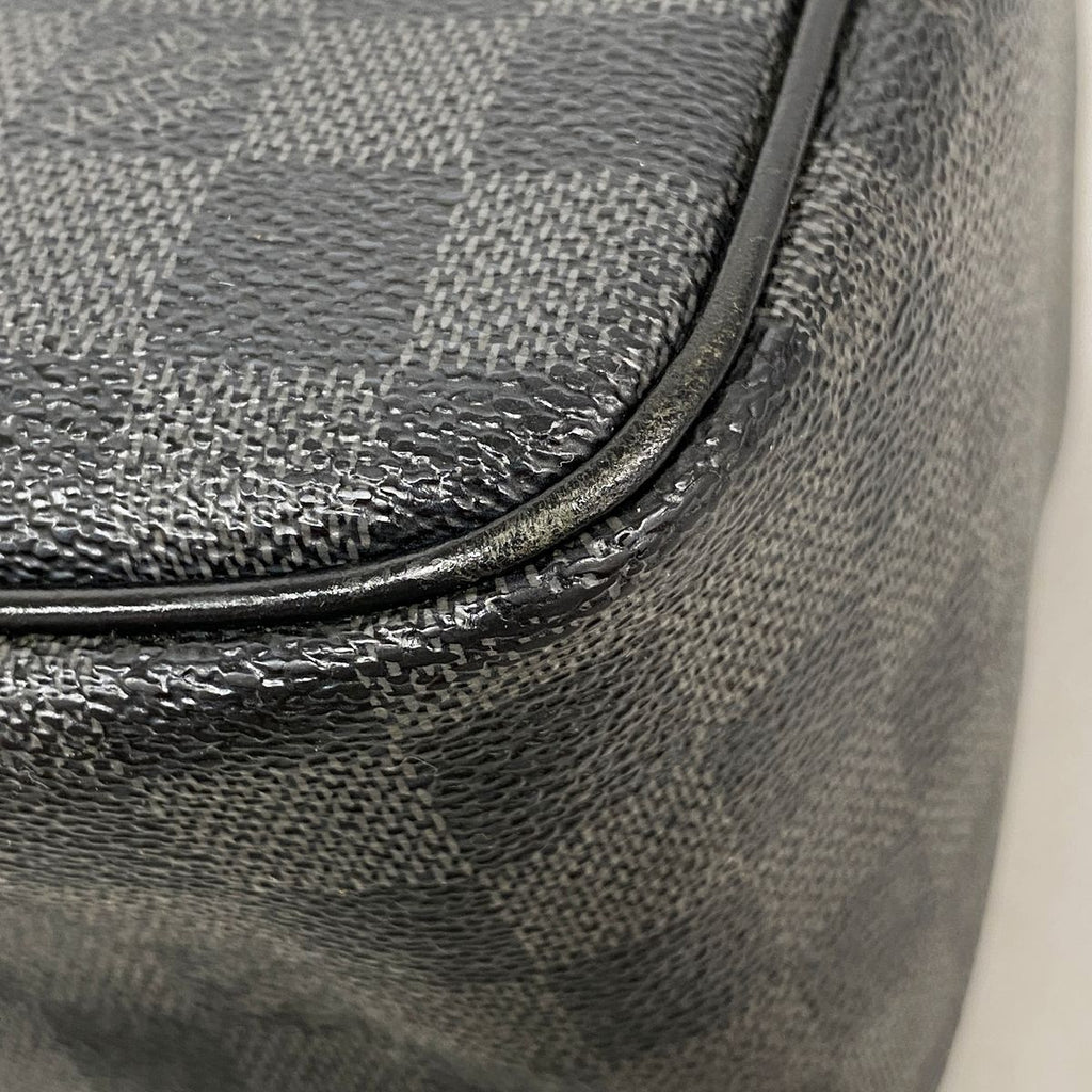Louis Vuitton Pouch Damier Graphite Toilette Black Gray — view 6