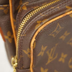 Louis Vuitton Shoulder Bag Monogram Amazon Brown — view 7
