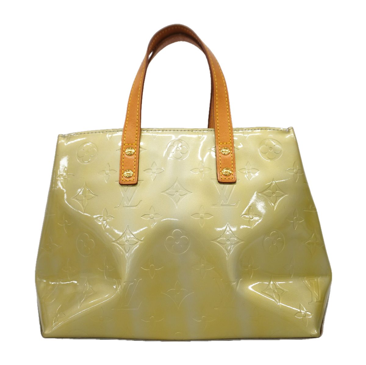 Louis Vuitton Handbag Vernis Reade PM Gray