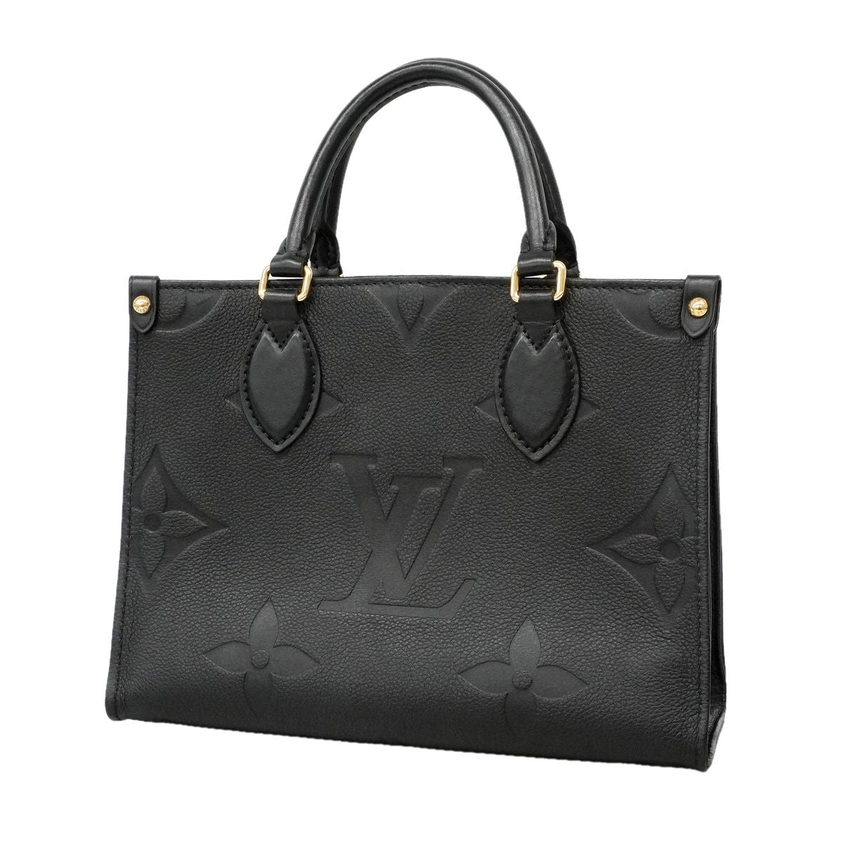 Louis Vuitton Handbag Monogram Empreinte On The Go PM Noir