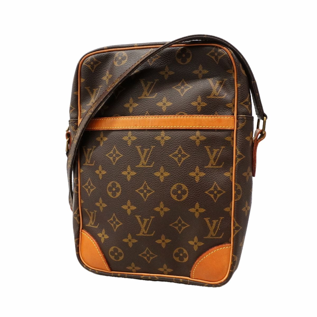 Louis Vuitton Shoulder Bag Monogram Danube MM Brown