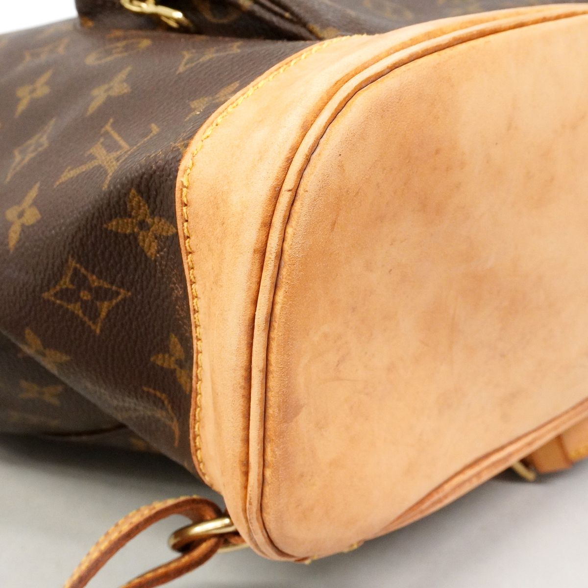 Louis Vuitton Backpack Monogram Montsouris GM Brown — view 6