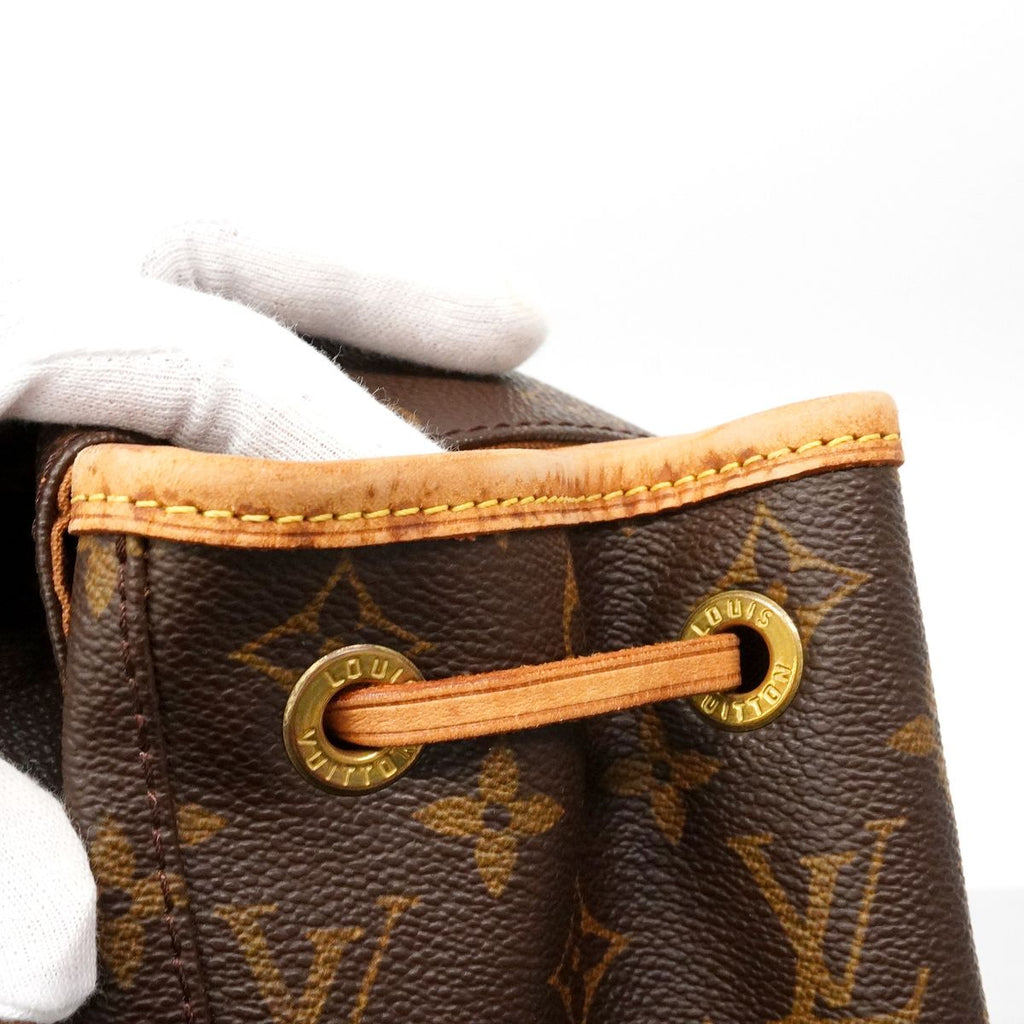 Louis Vuitton Backpack Monogram Montsouris GM Brown — view 7
