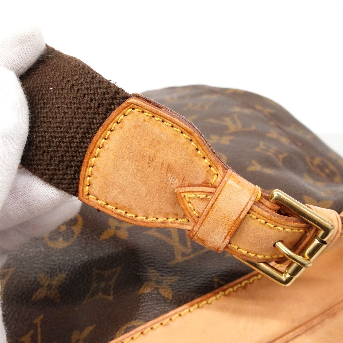 Louis Vuitton Backpack Monogram Montsouris GM Brown — view 8