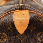 Louis Vuitton Boston Bag Monogram Keepall 55 Brown — view 5