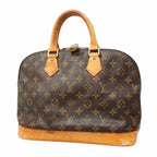 Louis Vuitton Handbag Monogram Alma Brown