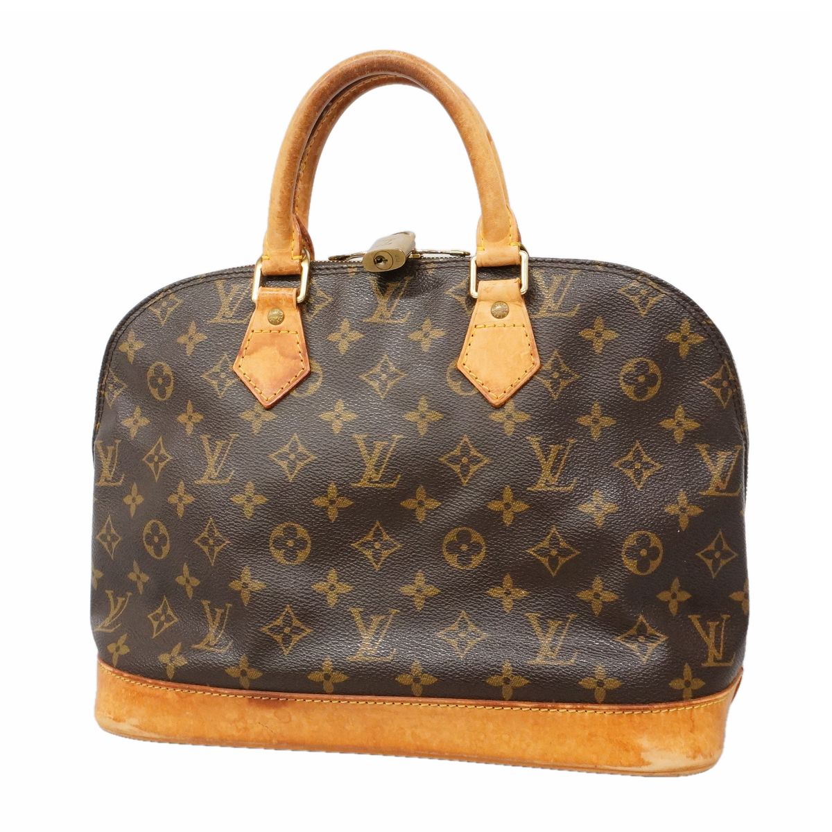 Louis Vuitton Handbag Monogram Alma Brown