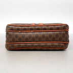 Celine Shoulder Bag Macadam Brown Gold — view 3