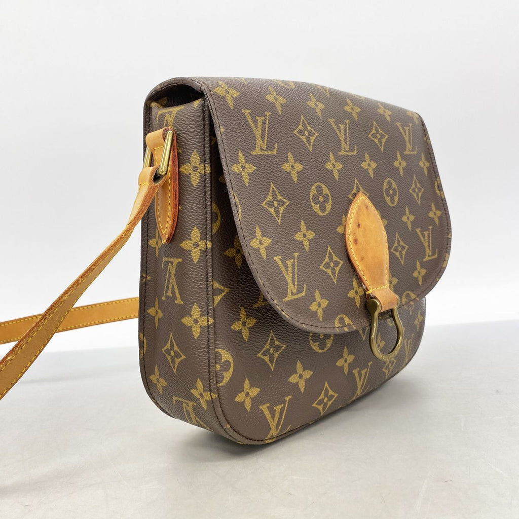 Louis Vuitton Shoulder Bag Monogram Saint-cloud GM Brown — view 2