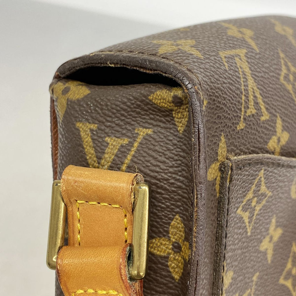 Louis Vuitton Shoulder Bag Monogram Saint-cloud GM Brown — view 7