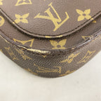 Louis Vuitton Shoulder Bag Monogram Saint-cloud GM Brown — view 6