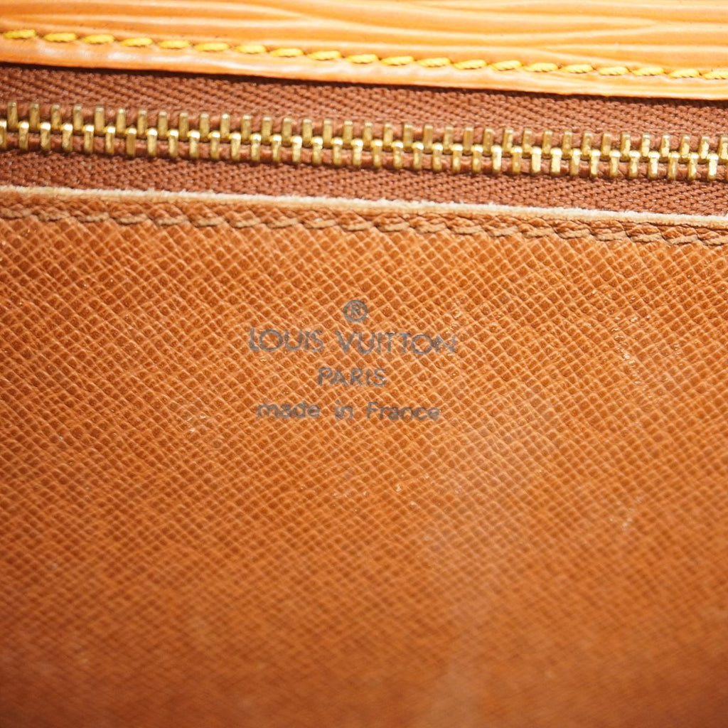 Louis Vuitton Clutch Epi Pochette Series Dragonne Kenya Brown — view 5