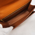 Louis Vuitton Clutch Epi Pochette Series Dragonne Kenya Brown — view 4
