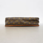 Louis Vuitton Shoulder Bag Monogram Gibeciere MM Brown — view 3