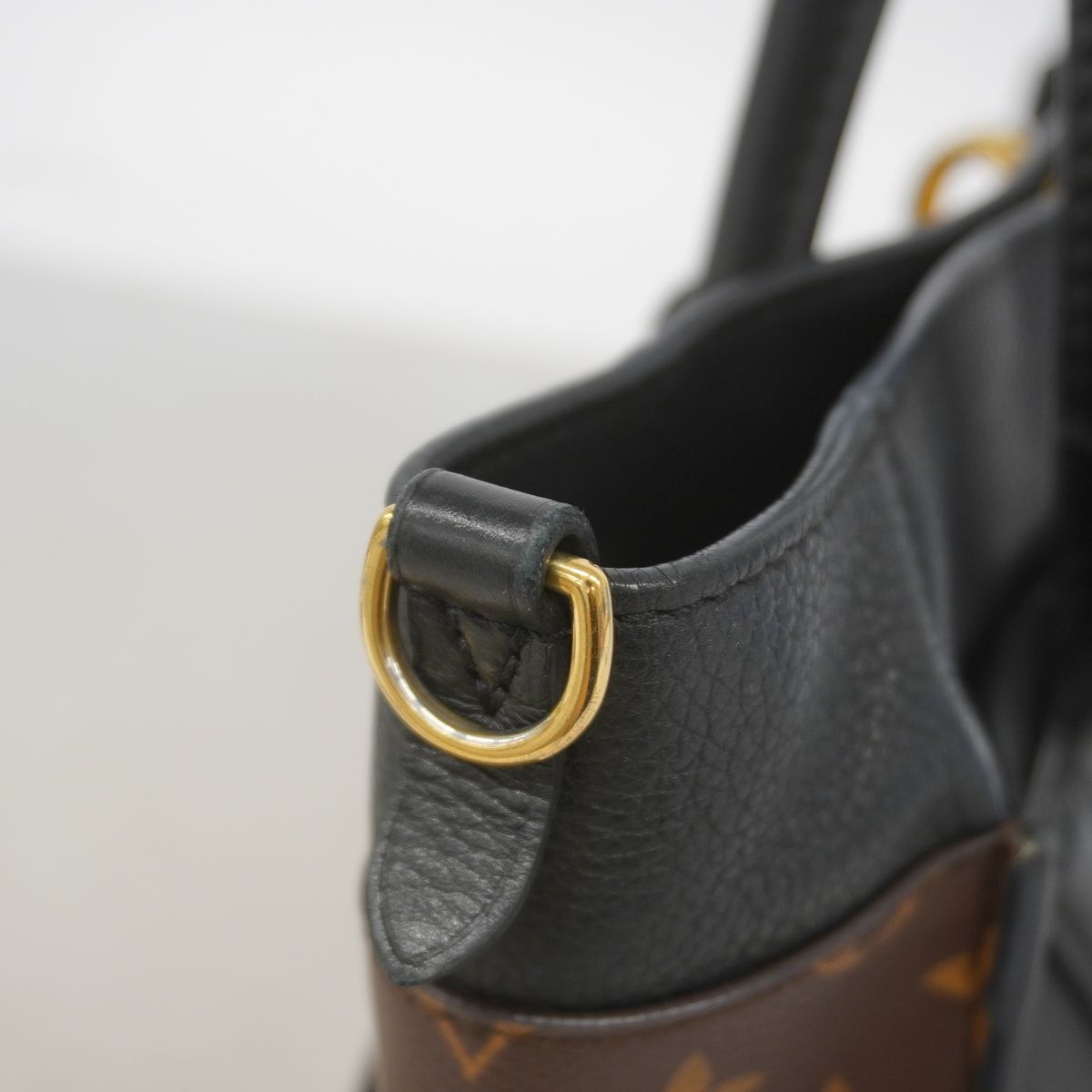 Louis Vuitton Handbag Monogram on My Side PM Brown Noir 2-Way Bag — view 8