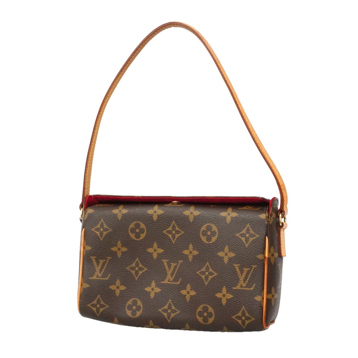 Louis Vuitton Handbag Monogram Recital Brown