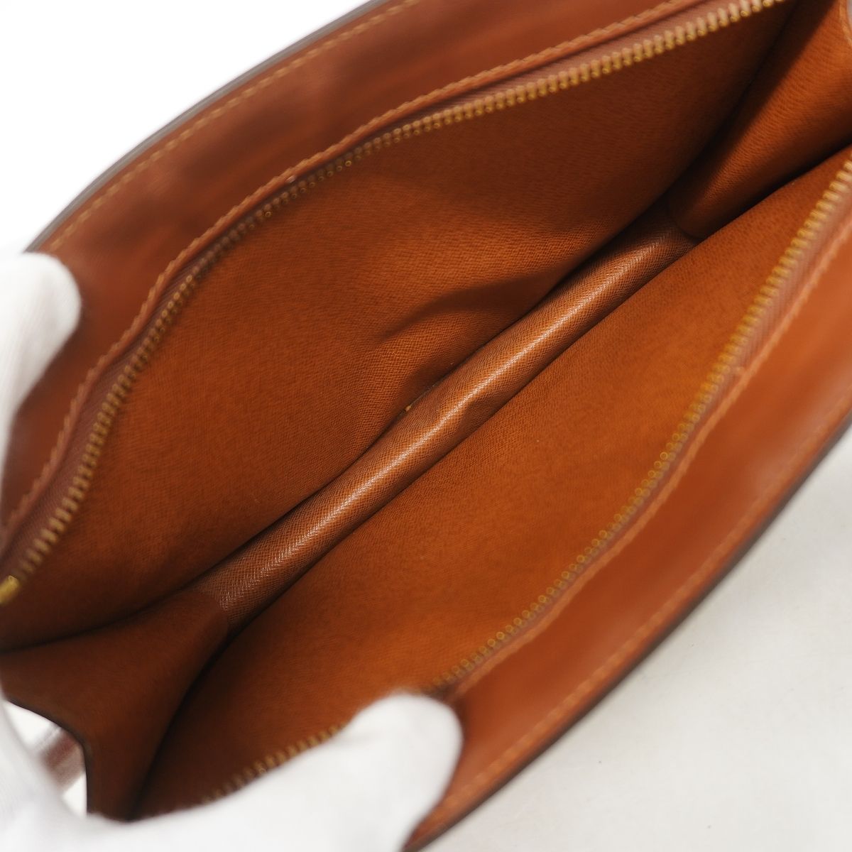 Louis Vuitton Clutch Monogram Pochette Homme Brown — view 4